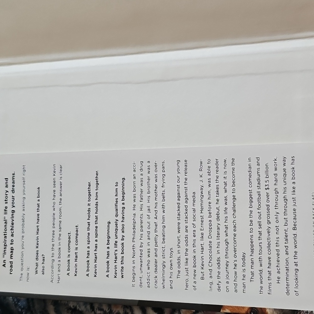 Hardcover Book Bundle of Qty 3 Books Ray Romano, Kevin Hart, Rain Richard Pryor - Picture 7 of 12
